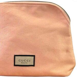 Gucci Beauty, Pink, Zipper, Cosmetic Bag, Free Gift, Perfume NWOT
